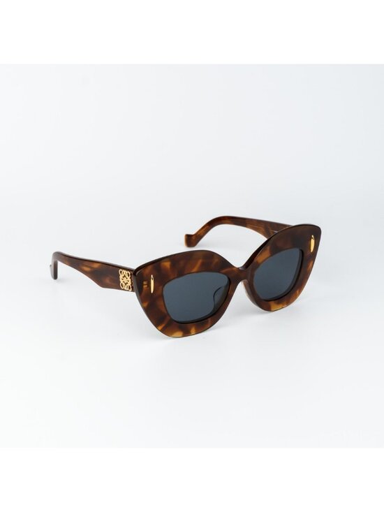 Loewe Women Sunglasses Havana Blue Cat Eye LW40127F ANAGRAM 53V NEW AUTHENTIC main image 10